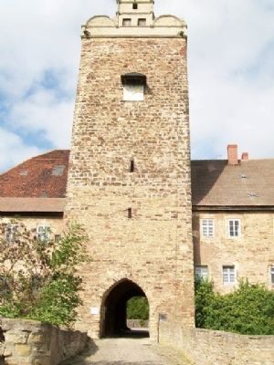 Burg & Schloss Allstedt and Marker image. Click for full size.