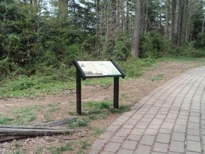 Marker on the Ox Hill Battlefield. Click for full size. Marker on the Ox Hill Battlefield image. Click for full size.
