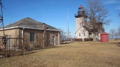 View Towards Northeast of Foghorn Building. Click for full size. View Towards Northeast of Foghorn Building image. Click for full size.