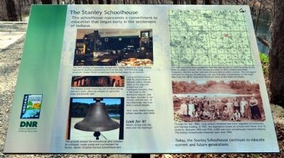 The Stanley Schoolhouse Marker image. Click for full size.