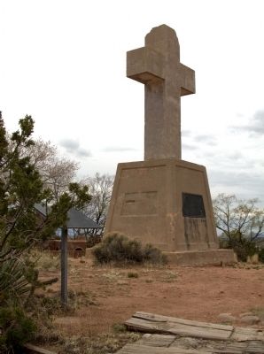 Cross of the Martyrs and Marker image. Click for full size.