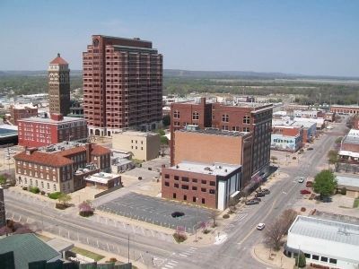 Downtown Bartlesville from the Price Tower image. Click for full size.