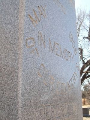 Civil War Memorial Dedication (angle) image. Click for full size.