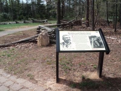 Marker on the Battle of Ox Hill Battlefield image. Click for full size.
