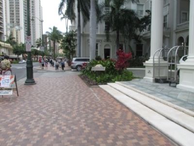 The First Lady of Waikiki Marker. Click for full size. The First Lady of Waikiki Marker image. Click for full size.