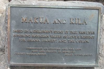 Makua and Kila Plaque image. Click for full size.