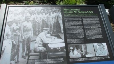 Fleet Admiral Chester W. Nimitz, USN. Click for full size. Fleet Admiral Chester W. Nimitz, USN image. Click for full size.