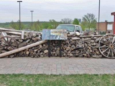 Barricades and Marker. Click for full size. Barricades and Marker image. Click for full size.