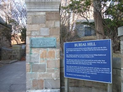 The previous Burial Hill Marker image. Click for full size.
