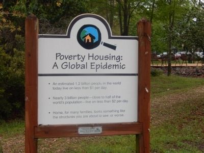 Poverty Housing: A Global Epidemic Marker image. Click for full size.