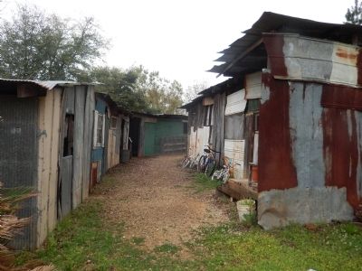 Shacks of people living in poverty. image. Click for full size.