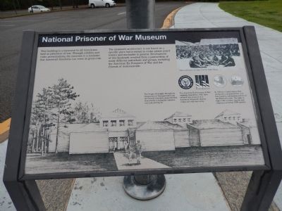 National Prisoner of War Museum Marker image. Click for full size.