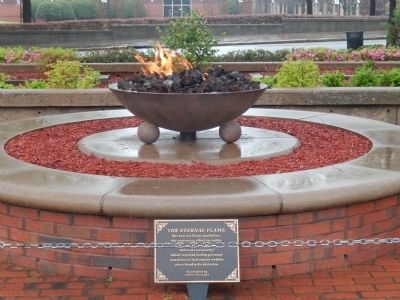 The Eternal Flame. Click for full size. The Eternal Flame image. Click for full size.