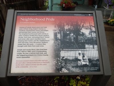 Neighborhood Pride Marker. Click for full size. Neighborhood Pride Marker image. Click for full size.