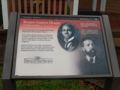 Bryant-Graves House Marker image. Click for full size.