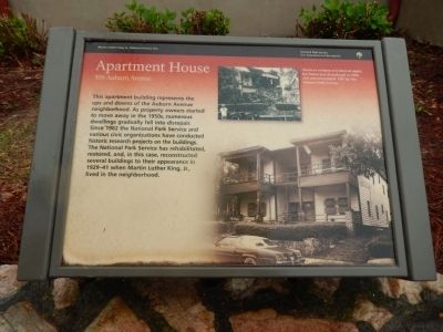 Apartment House Marker. Click for full size. Apartment House Marker image. Click for full size.