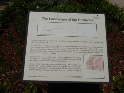 The Landscape of the Enslaved Marker. Click for full size. The Landscape of the Enslaved Marker image. Click for full size.