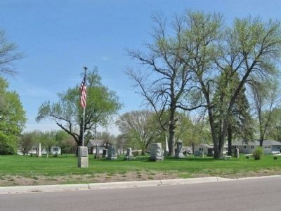Veterans Memorial and Flagpole. Click for full size. Veterans Memorial and Flagpole image. Click for full size.