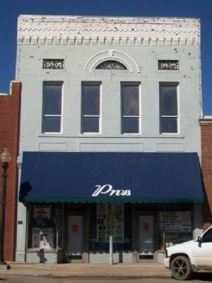 Towry Brothers Building and NRHP Marker image. Click for full size.