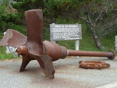 Wreck of the Cottoneva Propeller