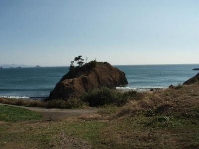 Wreck of the Cottoneva - Battle Rock image. Click for full size.
