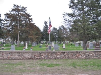 Veterans Memorial and Flagpole. Click for full size. Veterans Memorial and Flagpole image. Click for full size.