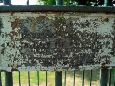 Boundary Stone SE 6 DAR Plaque image. Click for full size.