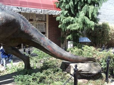 The Hasrosaurus <i>foulkii</i> Sculpture Marker image. Click for full size.