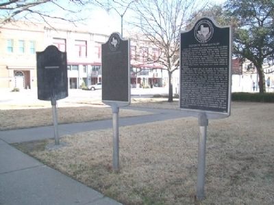 Eleventh Texas Cavalry Marker image. Click for full size.