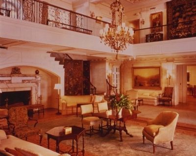 Interior of Reynolda House image. Click for full size.
