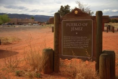 Pueblo of Jmez Marker image. Click for full size.