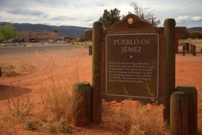 Pueblo of Jémez Marker. Click for full size. Pueblo of Jémez Marker image. Click for full size.