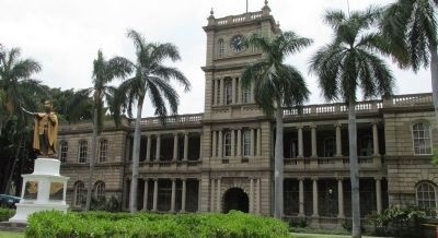 <i>King Kamehameha I</i> Marker. Click for full size. <i>King Kamehameha I</i> Marker image. Click for full size.