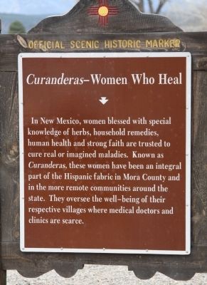 <i>Curanderas</i>—Women Who Heal Marker image. Click for full size.