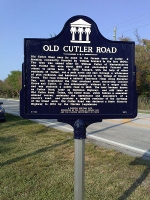 Old Cutler Road image. Click for full size.