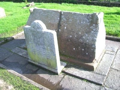 Remains of St Tiernach Marker and Sarcophagus image. Click for full size.