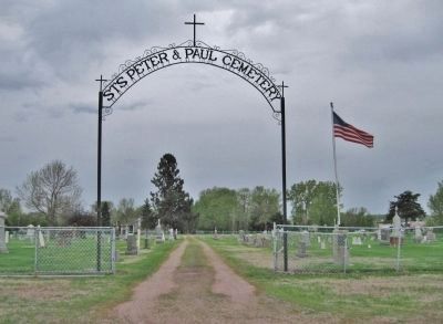Saints Peter and Paul Cemetery image. Click for full size.