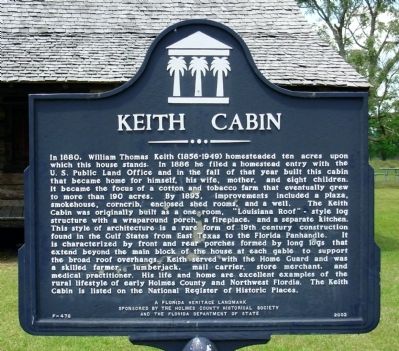Keith Cabin Marker image. Click for full size.