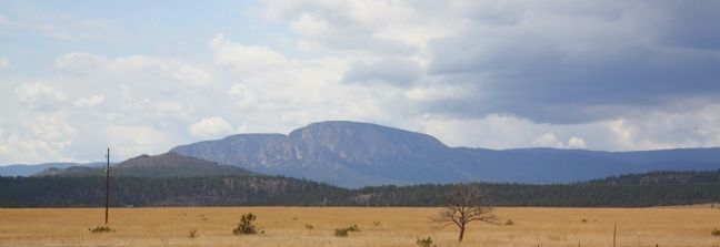 Hermit’s Peak, New Mexico image. Click for full size.