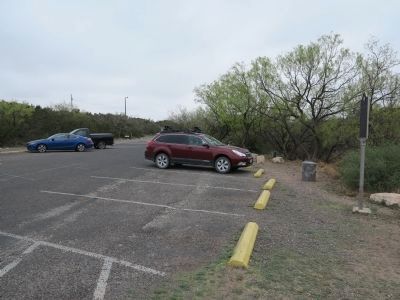 Big Spring State Park on Route of Old Comanche War Trail Marker image. Click for full size.