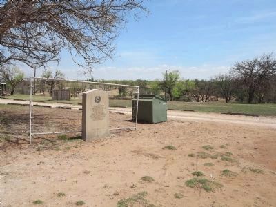 Comanche Village Massacre Marker. Click for full size. Comanche Village Massacre Marker image. Click for full size.