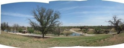 Comanche Village Massacre Marker. Click for full size. Comanche Village Massacre Marker image. Click for full size.