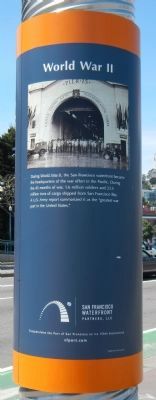 World War II Marker. Click for full size. World War II Marker image. Click for full size.