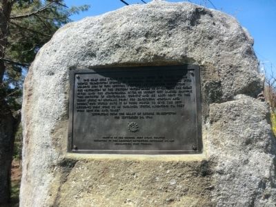 George Washington Stopped Here Marker. Click for full size. George Washington Stopped Here Marker image. Click for full size.