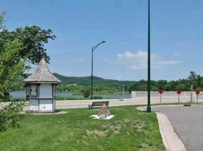 Galesville Marker and Time Capsule. Click for full size. Galesville Marker and Time Capsule image. Click for full size.