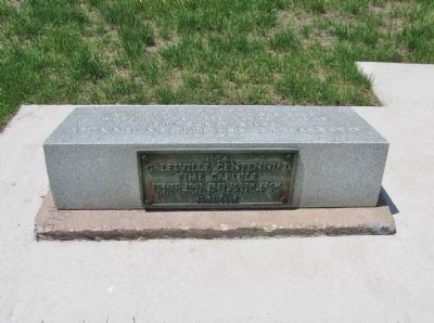 Previous Time Capsule Plaque. Click for full size. Previous Time Capsule Plaque image. Click for full size.