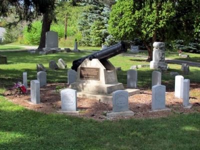 Civil War Memorial Cannon (Reverse Side). Click for full size. Civil War Memorial Cannon (Reverse Side) image. Click for full size.