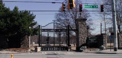 Entrance to Piedmont Park. Click for full size. Entrance to Piedmont Park image. Click for full size.