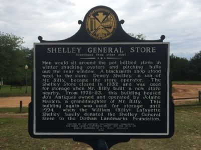 Shelley General Store Marker image. Click for full size.