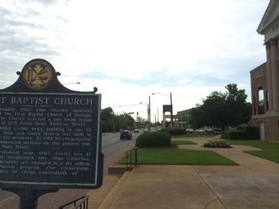 Dothan First Baptist Church area. Click for full size. Dothan First Baptist Church area image. Click for full size.